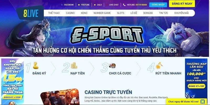 Trang 8LIVE sở hữu nhiều ưu điểm nổi bật thu hút khách hàng
