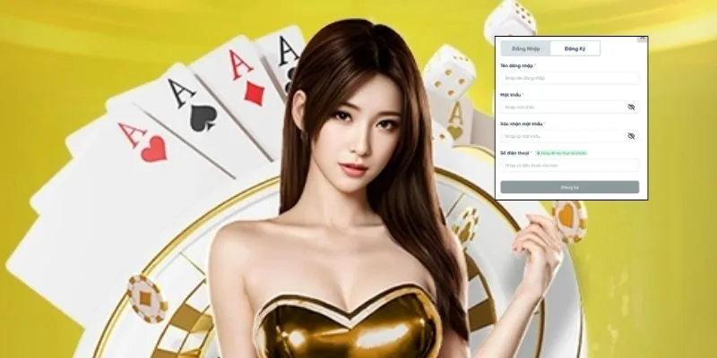 Đăng ký tài khoản chơi thử 8LIVE dễ dàng chơi trong tích tắc