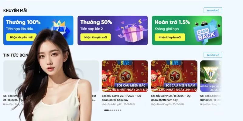 Khuyến mãi 8LIVE mới nhất - Quà tặng đặc biệt cho thành viên