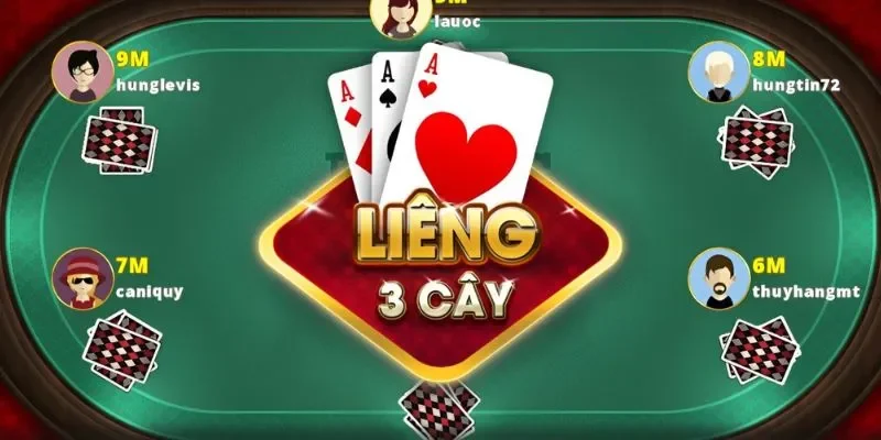 Luật chơi Liêng 3 cây